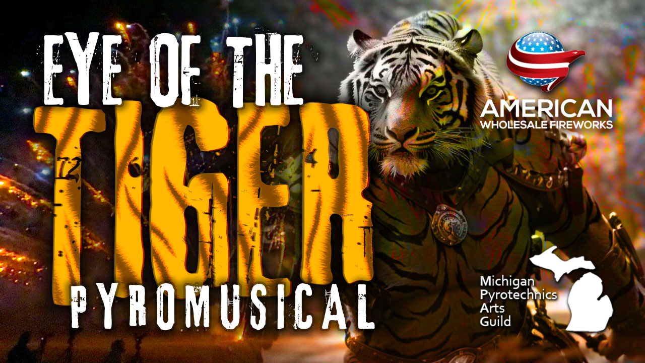 “Eye Of The Tiger” – An Epic Pyromusical Fireworks Show – MPAG October 2024 Club Shoot